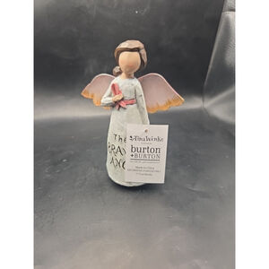 Tina Wenke The Bravest Angel Figurine Breast Cancer Pink Ribbon New With Box